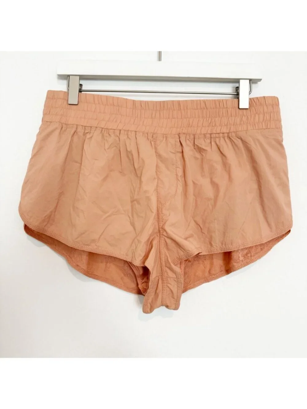 Free People‎ Movement Namaslay Lined Pull On Athletic Shorts Athleisure Large
